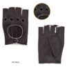 ms44 Guanti in pelle mezze dita da UOMO Guida Sport ELVIFRA: Guanti, giacche e accessori moda uomo e donna in pelle fatti a mano in ITALIA